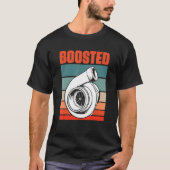 Turbo Car Boosted Car  Car Racing Tシャツ (正面)