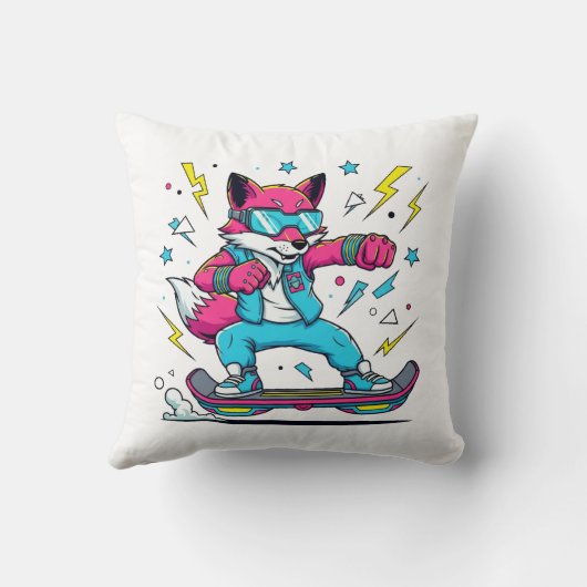 Turbo Fox クッション (裏面)