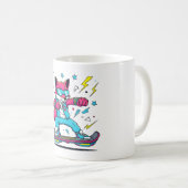 Turbo Fox コーヒーマグカップ (正面右)