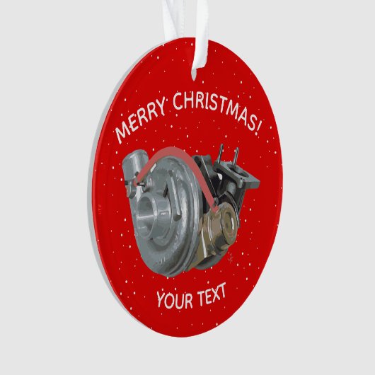 Turbocharger オーナメント (正面)