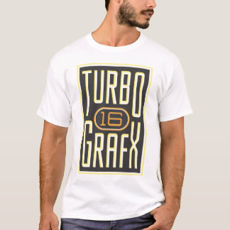 Turbografx 16 tシャツ