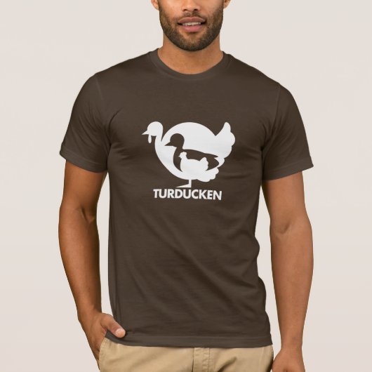 Turduckenの白 Tシャツ (正面)