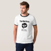 Turduckenトルコのアヒルの鶏のルイジアナの休日 Tシャツ (正面フル)