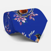 Turdus migratorius Surrounded By Mountain Laurel ネクタイ (ロール)