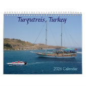 Turgutreis, Turkey 2026 Calendar カレンダー (カバー)