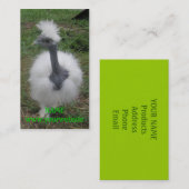 Turkenの膚触りがよい女の子 名刺 (正面/裏面)