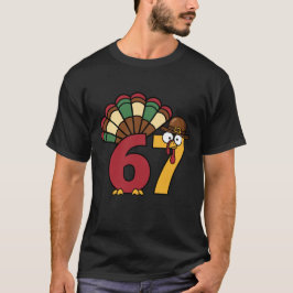 Turkey 67 Pilgrim Hat Funny Thanksgiving Christmas Tシャツ