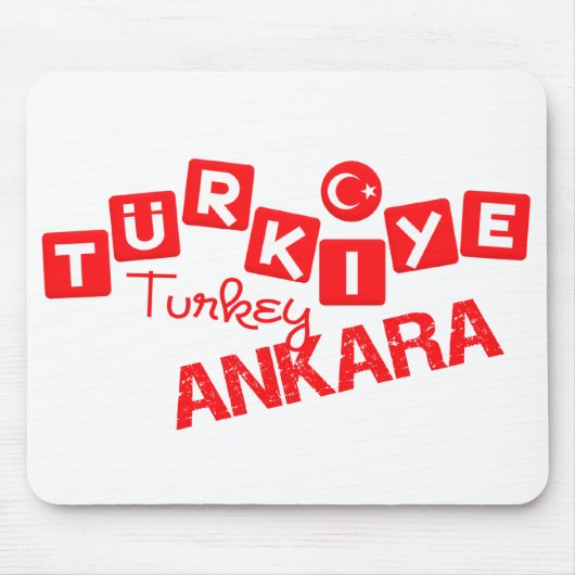 TURKEY ANKARA mousepad カスタマイズ - マウスパッド (正面)