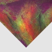 Turkey Bird Floral Red Yellow Whimsical Decoupage 薄葉紙 (詳細)