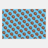 Turkey bird thanksgiving Wrapping Paper Sheets ラッピングペーパーシート (正面2)