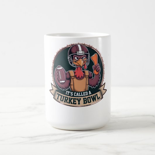 Turkey Bowl Football - It's Called A Turkey Bowl コーヒーマグカップ (中央)