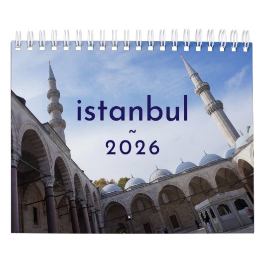 Turkey Calendar 2026 カレンダー (カバー)
