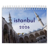 Turkey Calendar 2026 カレンダー (カバー)
