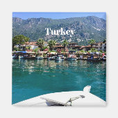 Turkey coastal town マグネット (正面)