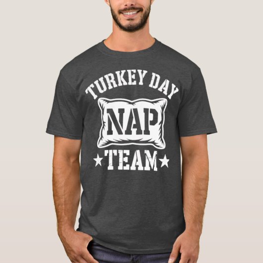 Turkey Day Nap Team Tシャツ (正面)