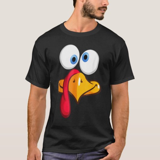 Turkey Face, Turkey Face Fun - Turkey Face Fun Tha Tシャツ (正面)