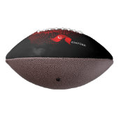 Turkey flag アメリカンフットボール (回転270)