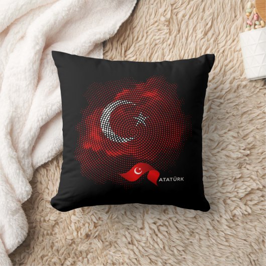 Turkey flag クッション (ブランケット)