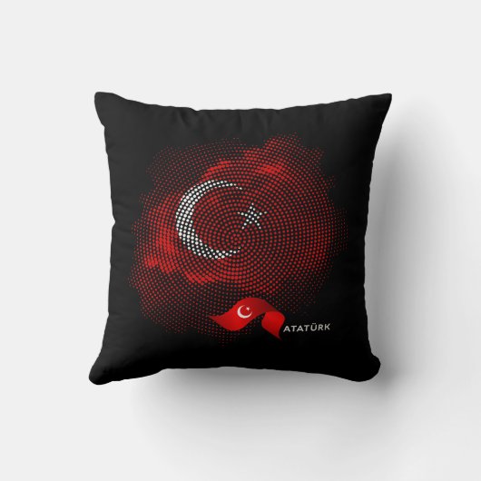 Turkey flag クッション (裏面)