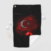 Turkey flag ゴルフタオル (インサイチュ)