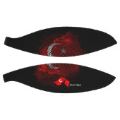 Turkey flag バスケットボール (パネル)