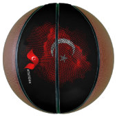 Turkey flag バスケットボール (縦)