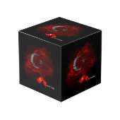 Turkey flag フォトキューブ (正面アングル)