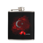 Turkey flag フラスク (正面)