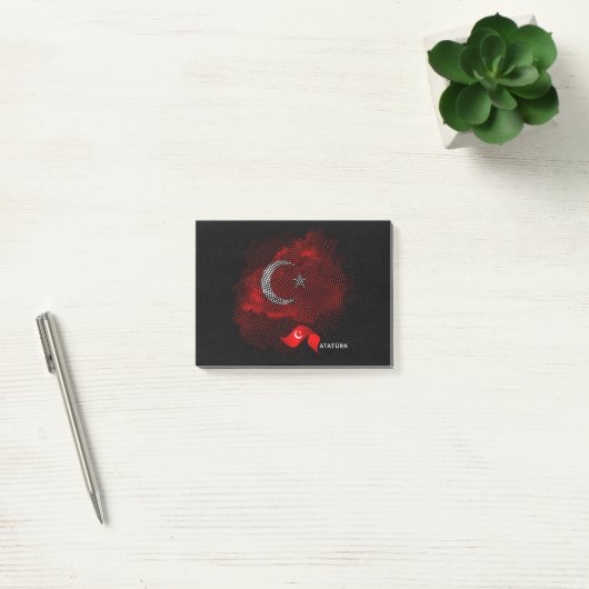 Turkey flag ポストイット (オフィス)