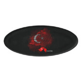 Turkey flag 名札 (正面)