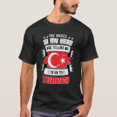 Turkey In My Head Tシャツ (正面)
