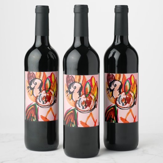 Turkey leaf ワインラベル (ボトル)