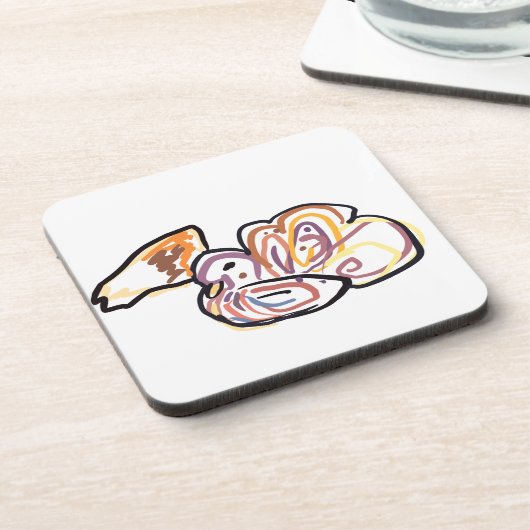 Turkey love it コースター (左側)