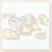 Turkey paint  ガラスコースター (裏面)