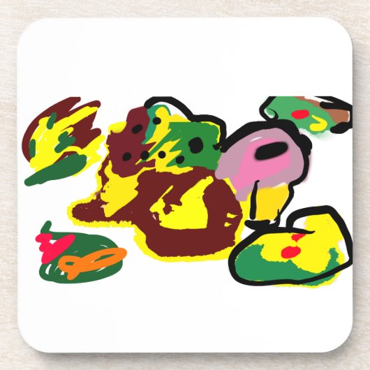 Turkey paint  コースター (正面)