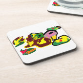Turkey paint  コースター (左側)