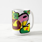 Turkey paint  コーヒーマグカップ (正面右)