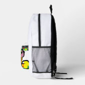 Turkey paint  プリントバックパック (右)