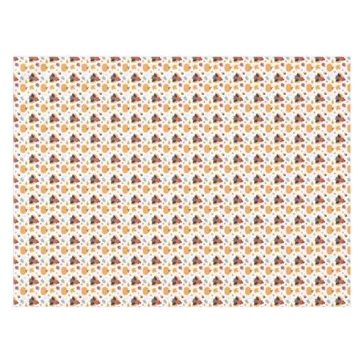 Turkey Pumpkin テーブルクロス (正面(横))