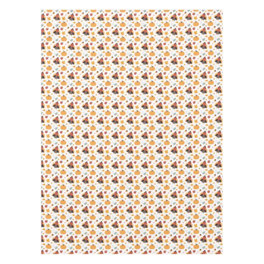 Turkey Pumpkin テーブルクロス (正面)