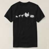Turkey Roasted Evolution Fun Humor Funny Thanksgiv Tシャツ (デザイン正面)