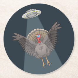 Turkey Saved by Aliens ラウンドペーパーコースター