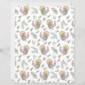 Turkey Scrapbook Paper (裏面)