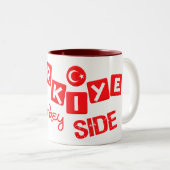TURKEY SIDE mug – 選択スタイル&カラー ツートーンマグカップ (正面右)