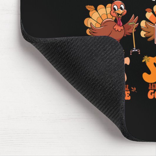 Turkey Squad Ot Pt Slp Occupational Therapy Thanks マウスパッド (コーナー)