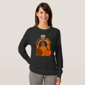 Turkey Stethoscope Nurse Pumpkin Leopard Print Tha Tシャツ (正面フル)