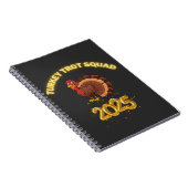 Turkey Trot Squad 2025 ノートブック (右側)