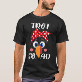 Turkey Trot Squad  Thanksgiving Running Costume Tシャツ (正面)