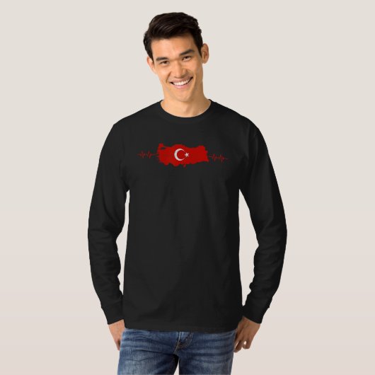 Turkey Türkiye Ankara Istanbul Turkish 2 Tシャツ (正面フル)