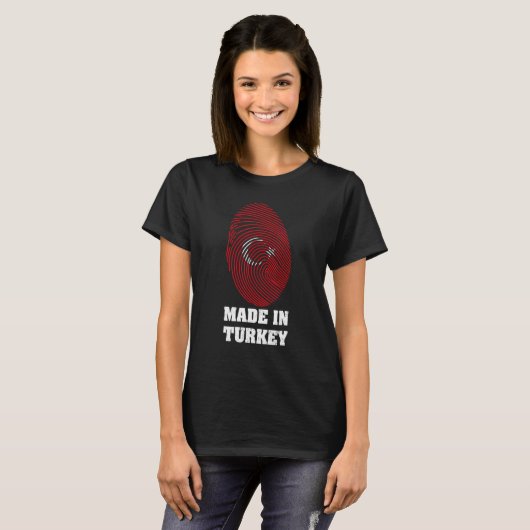 Turkey Türkiye Ankara Istanbul Turkish 6 Tシャツ (正面フル)